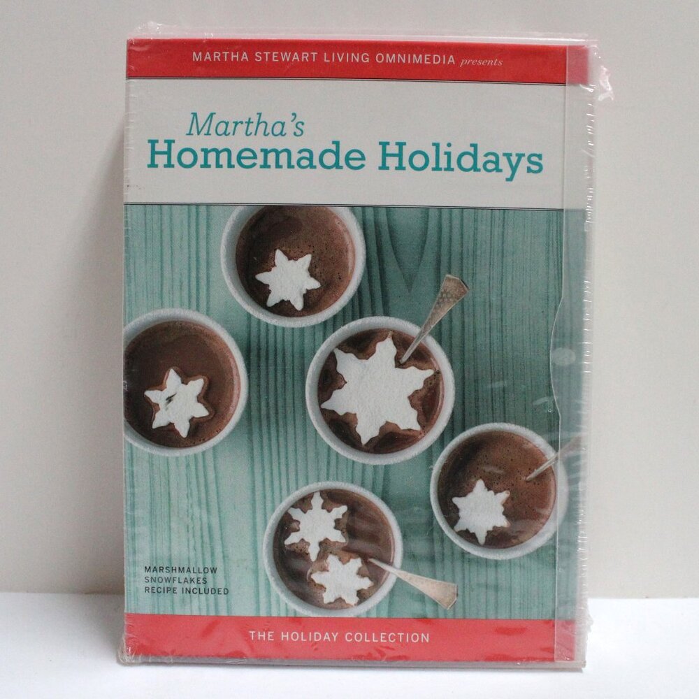Martha Stewart Living Omnimedia Holiday Collection of 3 DVDs - Sealed